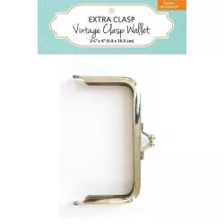 Silver Vintage Clasp Wallet Extra Clasp