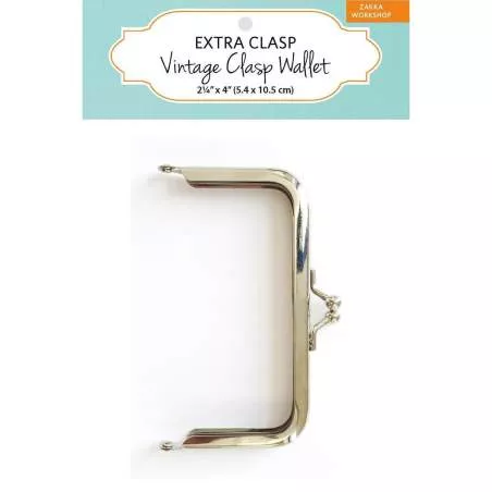 Silver Vintage Clasp Wallet Extra Clasp