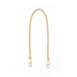 Yellow Gold 15” Purse Chain