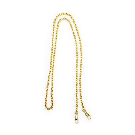 Catenina in Oro Giallo da 120 cm con moschettoni - Yellow Gold 47” Purse Chain Zakka Workshop - 1