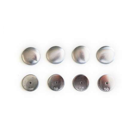 Zipper Tab Cover Button Refill (4pc) - Ricambio per bottoni copri-cerniera (4 pezzi) Zakka Workshop - 1