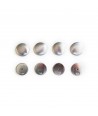 Zipper Tab Cover Button Refill (4pc) - Ricambio per bottoni copri-cerniera (4 pezzi) Zakka Workshop - 1