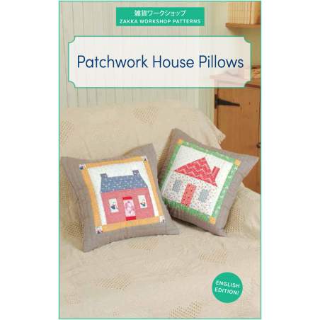 Patchwork House Pillows Zakka Workshop - 1