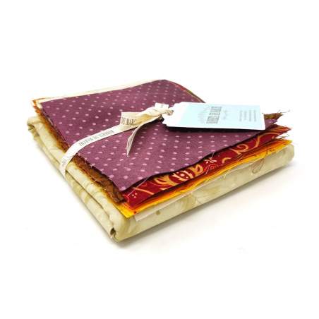 Kit di tessuti per Country Starlight da The Big Book of Star Studded Quilts Roberta De Marchi - 1