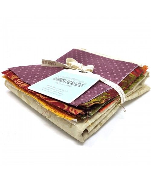 Kit di tessuti per Country Starlight da The Big Book of Star Studded Quilts Roberta De Marchi - 2