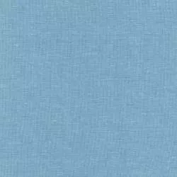 Robert Kaufman, Tessuto Misto Cotone e Lino Tinto in Filo Azzurro