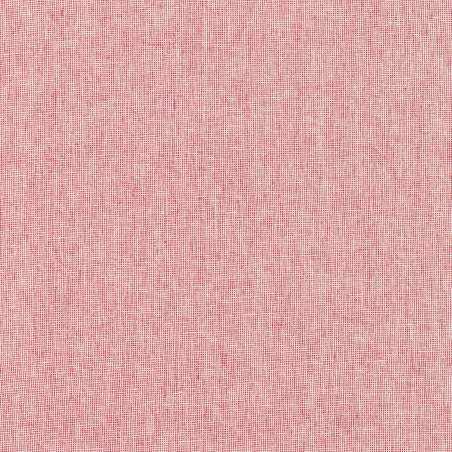 Robert Kaufman, Essex Yarn Dyed Homespun - Scarlett, Tessuto Misto Cotone e Lino Tinto in Filo, color Rosso Robert Kaufman - 1