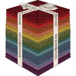 Maywood Studio Woolies Flannel Colors Vol. 2, 20 Fat Quarter 45 x 55 cm di Flanella Maywood Studio - 2