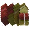 Maywood Studio Woolies Flannel Holiday Warmth, 20 Fat Quarter di Natale 45 x 55 cm di Flanella