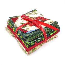 Kit Pannello Patchwork Albero di Natale | Kit di tessuti con Cartamodello Roberta De Marchi - 2