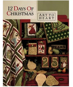 Art to Heart, 12 Day of Christmas by Nancy Halvorsen Art to Heart - 1