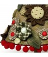 Kit Alberello di Natale con Pom Pom