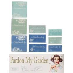 Tilda Quilt labels Pardon my Garden (etichette) 8pz Tilda Fabrics - 1