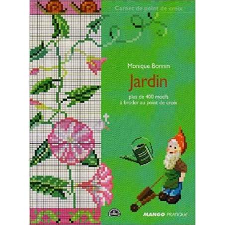 Mango Pratique, Jardin, plus de 400 motifs a broder aux points de croix di Monique Bonnin