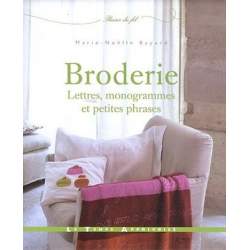 Le Temps Apprivoise - Broderie : Lettres, monogrammes et petites phrases Le Temps Apprivoise - 1