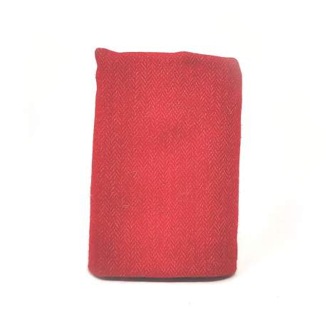 Tessuto di Lana, Rosso 2 - Fat Quarter 50 x 55 cm Roberta De Marchi - 1