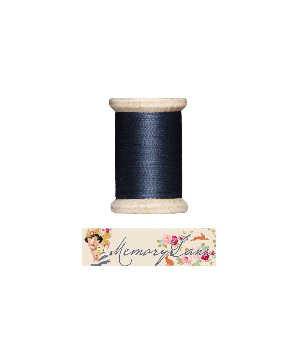Tilda sewing thread 400 mt dark blue Memory Lane Tilda Fabrics - 1