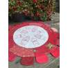 Kit Centro Tavola Round Table Topper, dal libro Cottage-Style Charm di Natalie Bird Roberta De Marchi - 1 Kit Centro Tavola Round Table Topper, dal libro Cottage-Style Charm di Natalie Bird Roberta De Marchi - 1