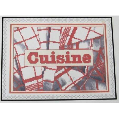 Anagram Diffusion, Cuisine, Kit Punto Croce