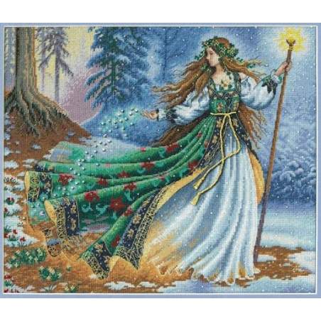 Dimensions Craft, Woodland Enchantress, Kit Punto Croce
