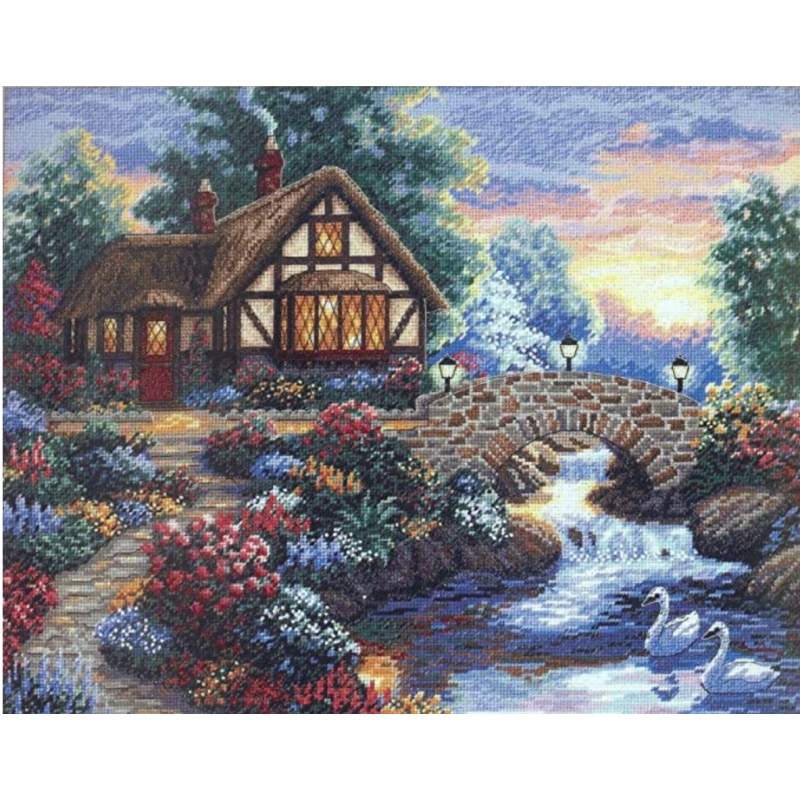 Dimensions Craft, Twilight Bridge, Kit Punto Croce