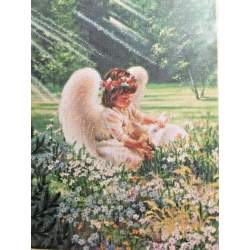 Candamar Designs Inc., An Angel's Care Picture, Kit Punto Croce