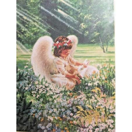 Candamar Designs Inc., An Angel's Care Picture, Kit Punto Croce