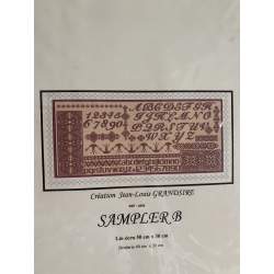 Anagram Diffusion, Sampler B, Kit Punto Croce