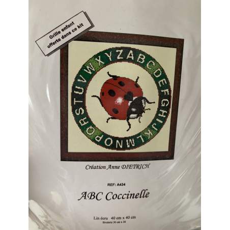 Anagram Diffusion, ABC Coccinelle, Kit Punto Croce