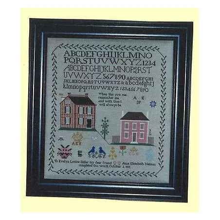 R&R Reproductions, Schema Punto Croce di una Riproduzione di Anna Elizabeth Neiman