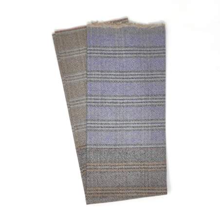 Panno di Lana Pettinata Secca, Bicolor 4 - Fat Quarter 50 x 55 cm