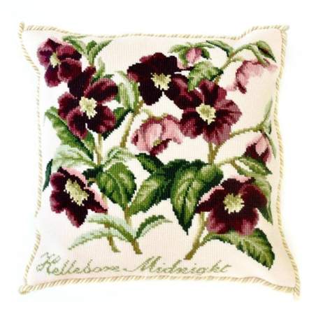 Elizabeth Bradley, Shade Garden, HELLEBORE MIDNIGHT - 16x16 pollici