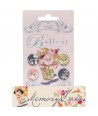 Tilda fabric Bottoni 17 mm, 6 pz Memory Lane Tilda Fabrics - 1