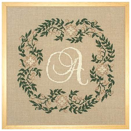 Monogramme Anglais, Kit Punto Croce