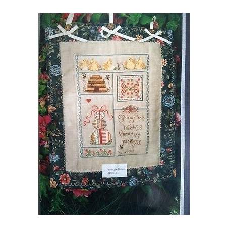 Springtime Delights , Schema Punto Croce