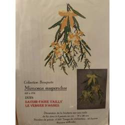 Mimosas Suspendus, Kit Punto Croce Savoir- Faire Vailly Le Verger D'Agnes - 1