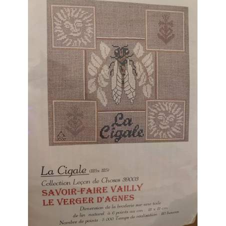 La Cigale, Kit Punto Croce