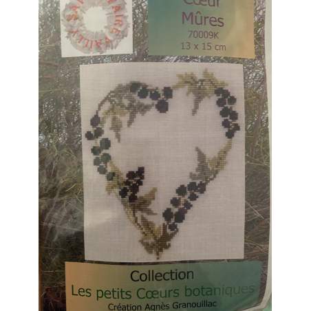 Coeur Mures, Kit Punto Croce