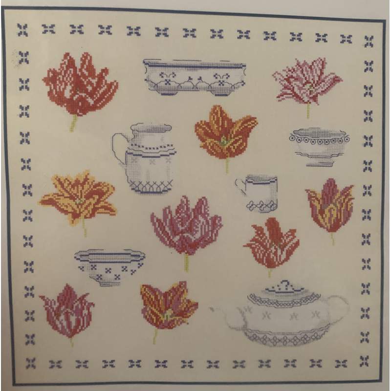 DMC Cups and Tulips, Kit Punto Croce