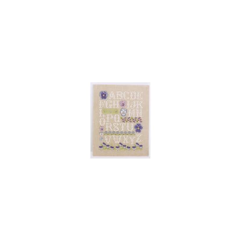 DMC Pansy Sampler, Kit Punto Croce
