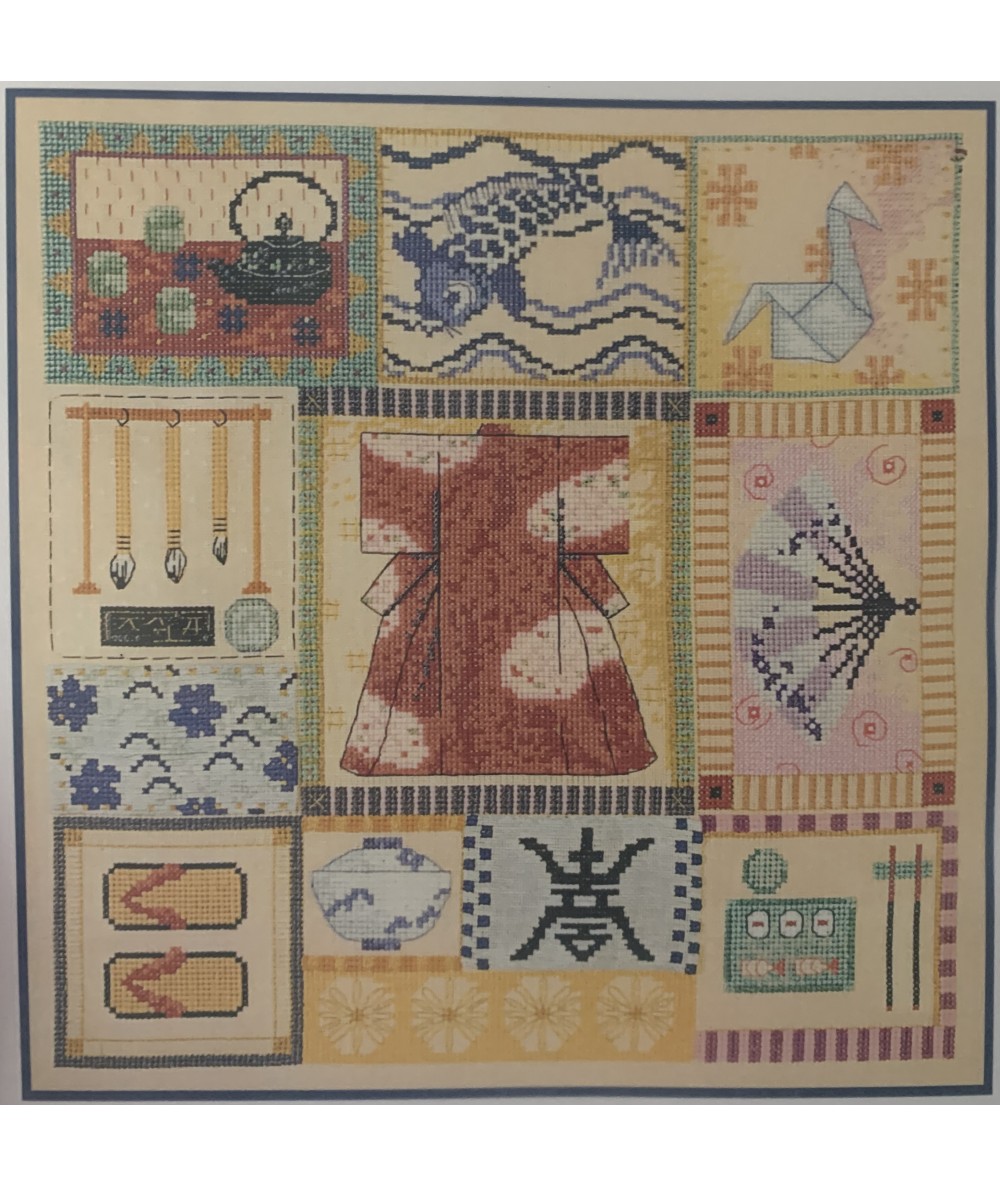 DMC Japanese Serenity, Kit Punto Croce