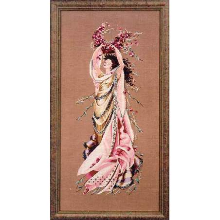 Rose Celebration, Schema Punto Croce