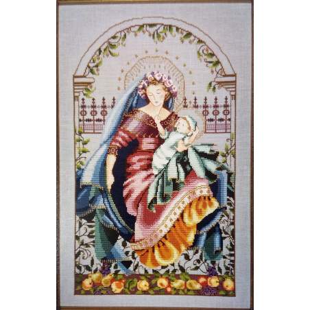Madonna of the Garden, Schema Punto Croce Mirabilia - 1