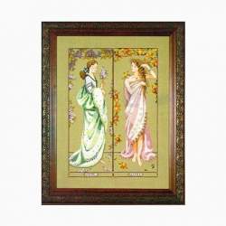 Maidens of the Seasons, Schema Punto Croce