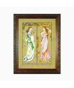 Maidens of the Seasons, Schema Punto Croce Mirabilia - 1