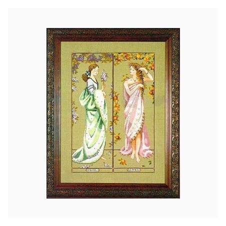Maidens of the Seasons, Schema Punto Croce