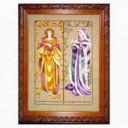 Maidens of the Seasons II, Schema Punto Croce Mirabilia - 1