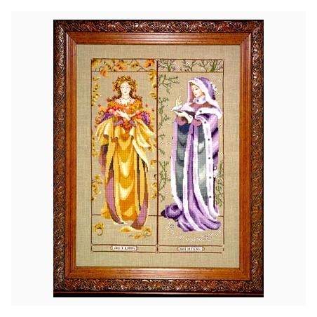 Maidens of the Seasons II, Schema Punto Croce
