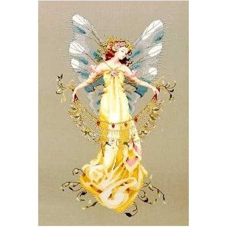 Adia, The Garden Fairy, Schema Punto Croce Mirabilia - 1