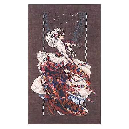 Blooming Bride, Schema Punto Croce